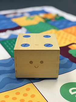 Hands on coding with Cubetto the robot