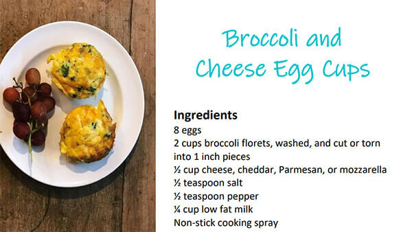 Broccoli and Cheese Eggs Cups handout thumbnail