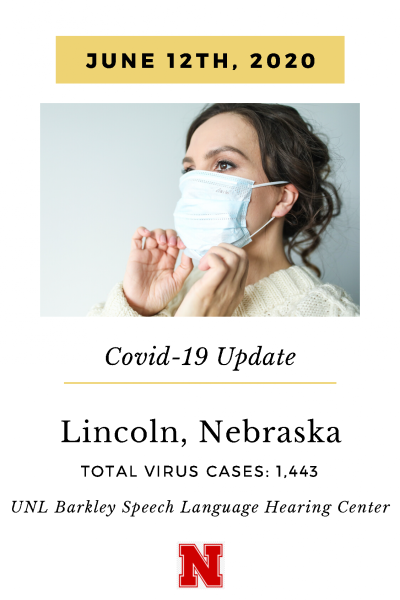 updated COVID-19 stats for Lincoln, Nebraska