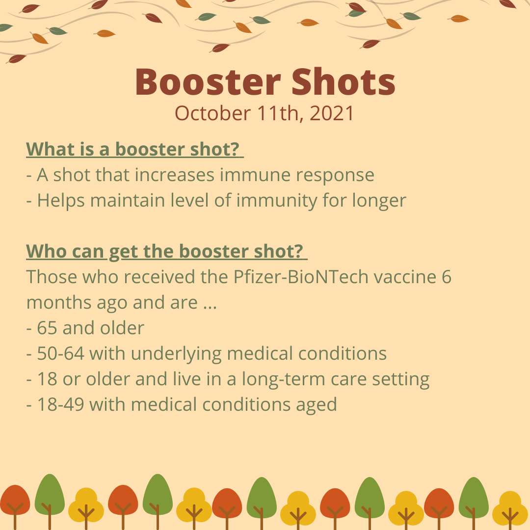 booster shot information