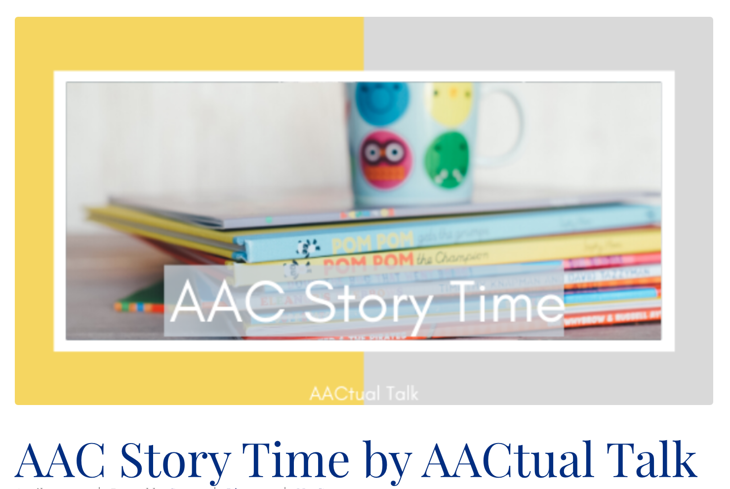 AAC Story Time