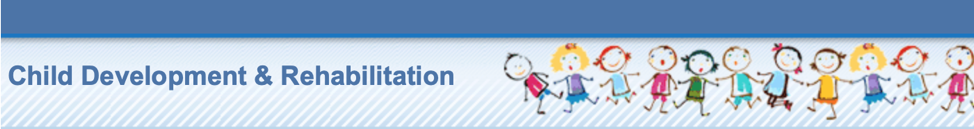 Child Development and Rehabilitation website screenshot
