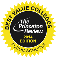 Princeton Review - Best Public University seal