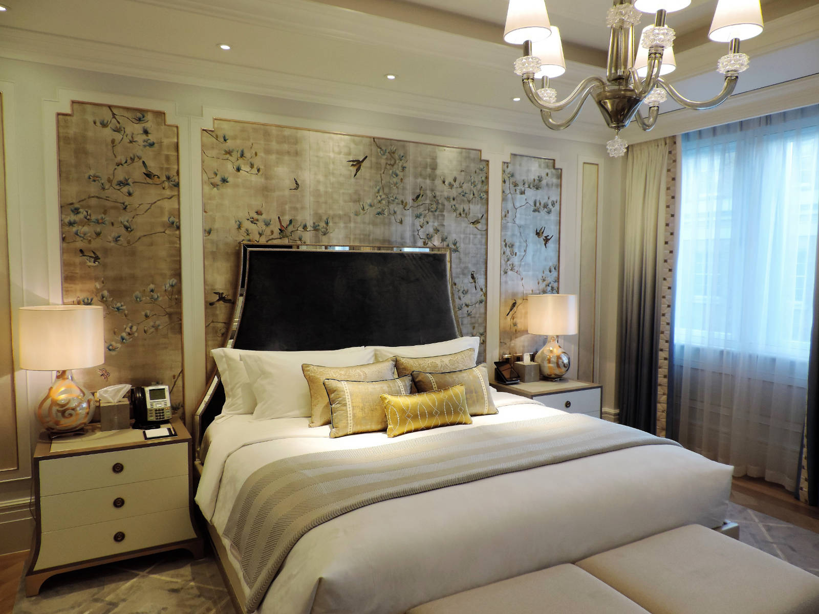 Room in the Langham hotel in London