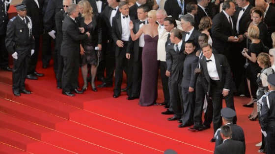Movie stars at Cannes Film Festival