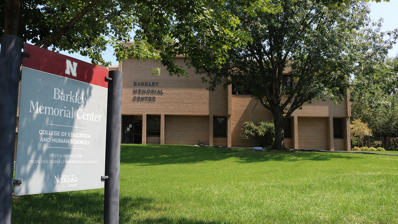 The Barkley Memorial Center is home to the Department of Special Education and Communication Disorders.