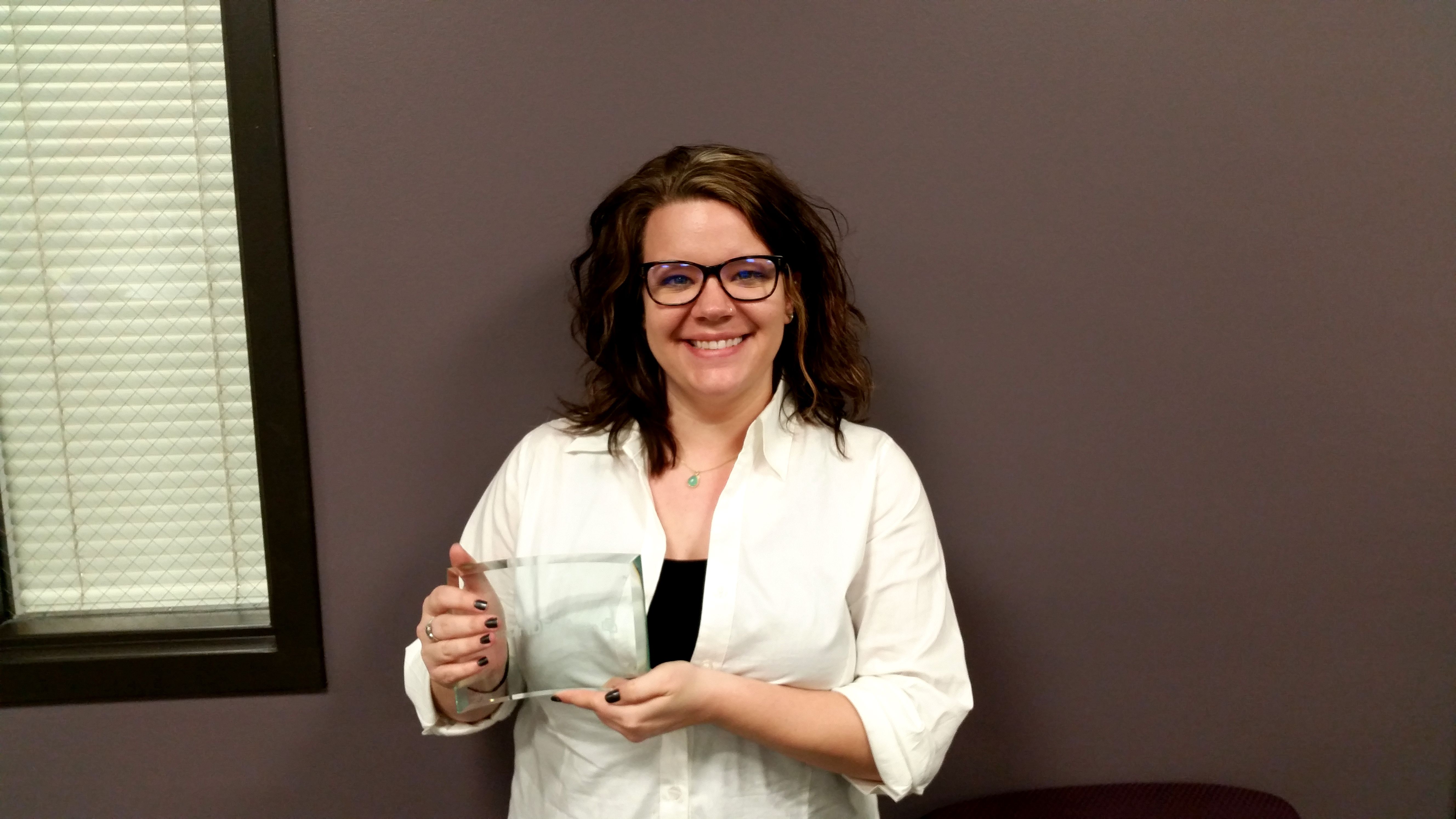 Kelsey Sims wins Great Plains IDEA award
