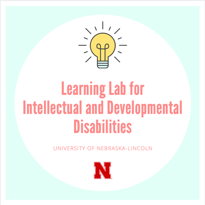 Learning Lab for Intellectual and Developmental Disabilities graphic