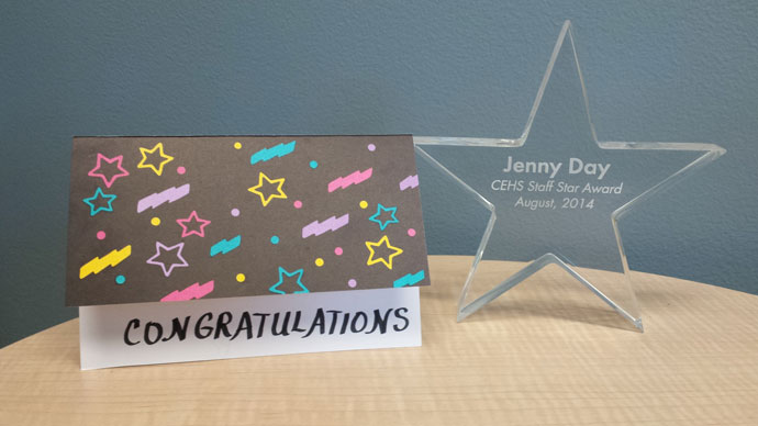 Jenny Day, Staff Star