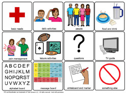 AAC Communication Boards for Intensive Care Units