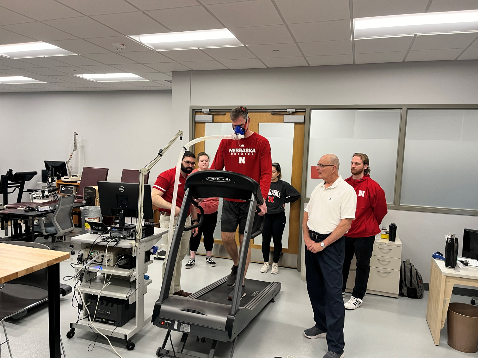 Demonstration of Exercise Testing Equipment