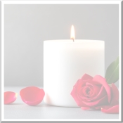 Memorial candle