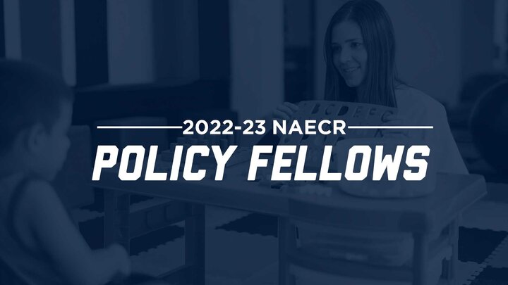 Blue NAECR Policy Fellows Graphic