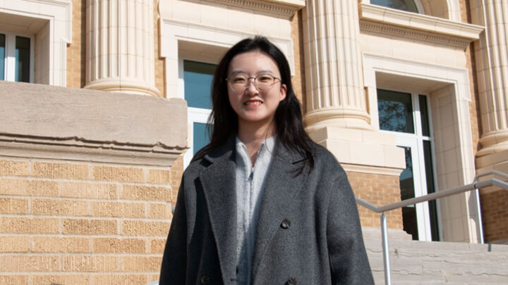 Weiman Xu, MAP Academy graduate research assistant, is exploring the association between intergenerational coparenting and child social-emotional development. 