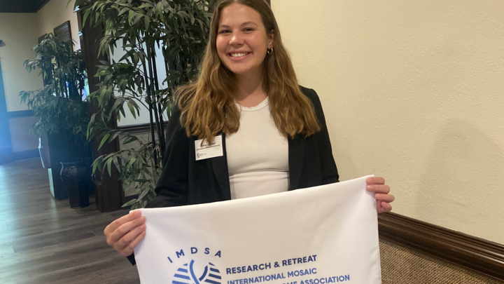 Emma Conradi at IMDSA Conference.
