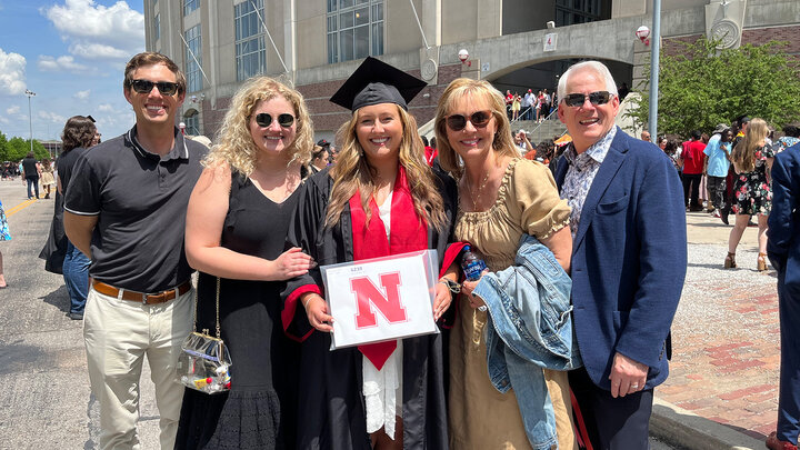 Tatum Morris graduation photo