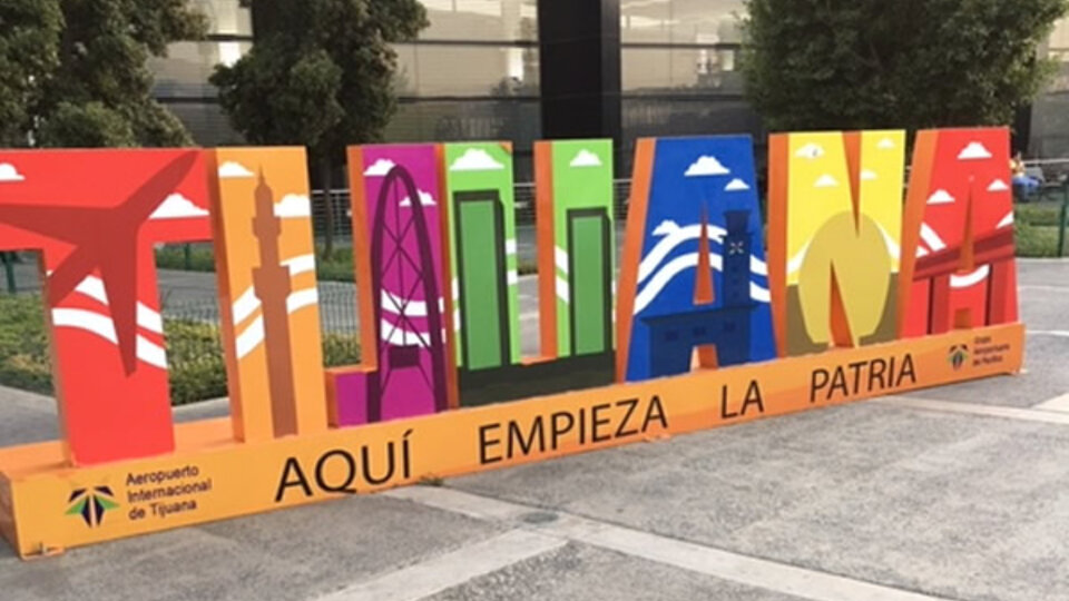 Colorful Tijuana Sign