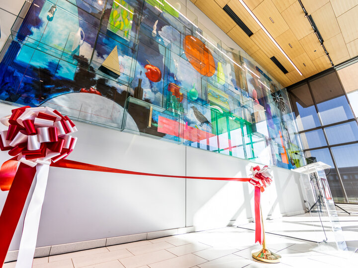 Artwork in Carolyn Pope Edwards Hall