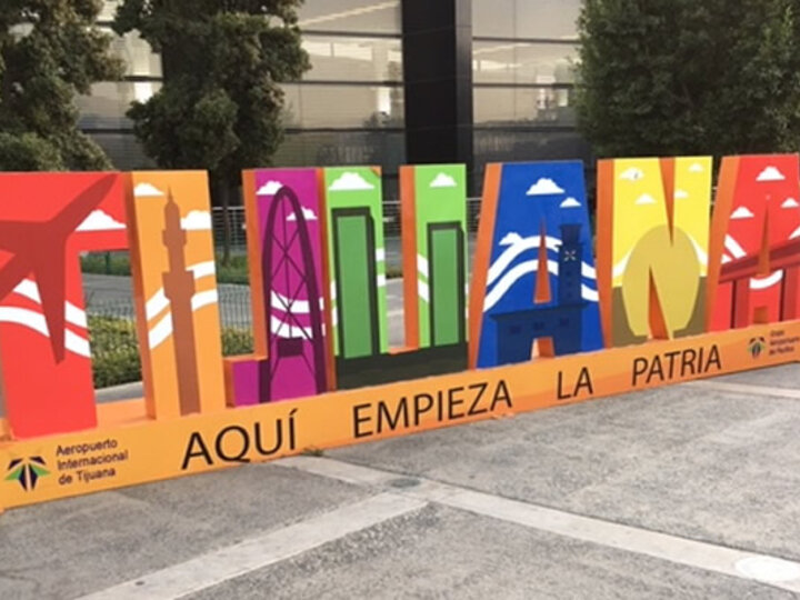 Colorful Tijuana Sign