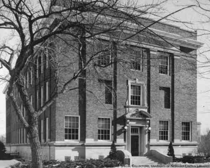 Teachers College founded 1908. Photo circa 1919.