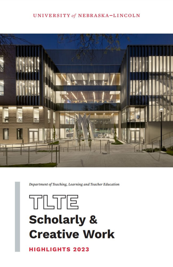 Image of the first page of the TLTE Scholarly and Creative work PDF