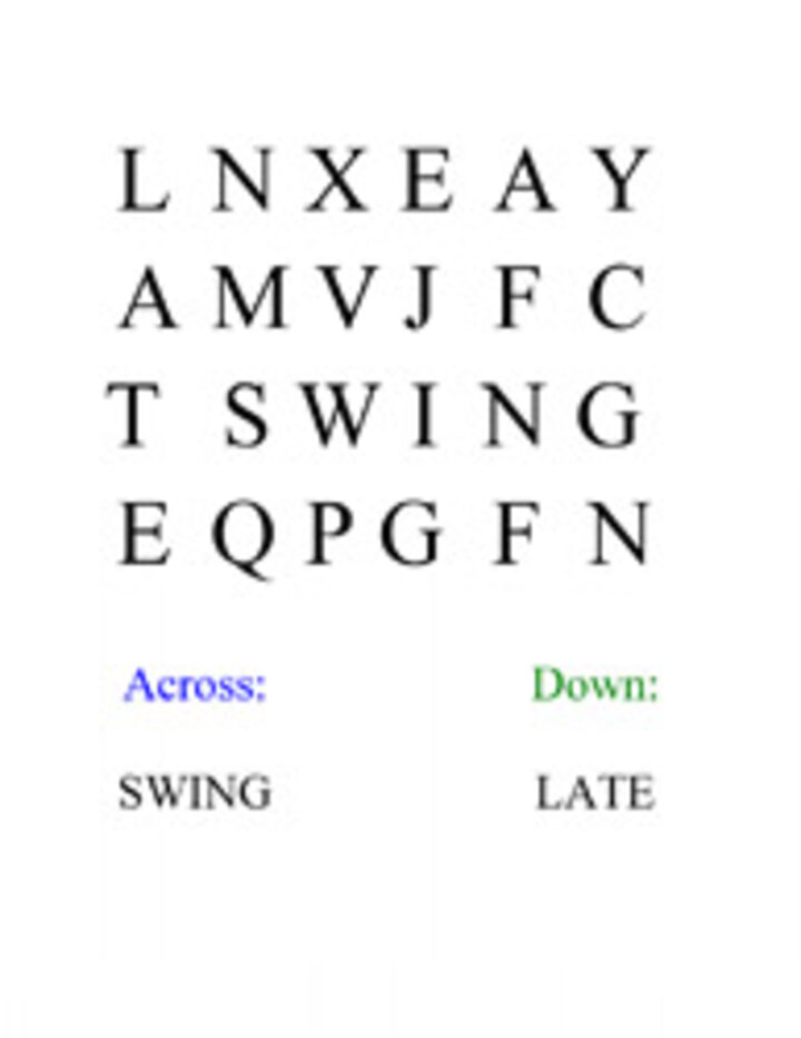 Aphasia Word Search & Picture/Word Matching Activities