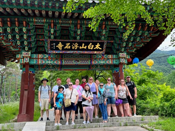 Group of students in Korea