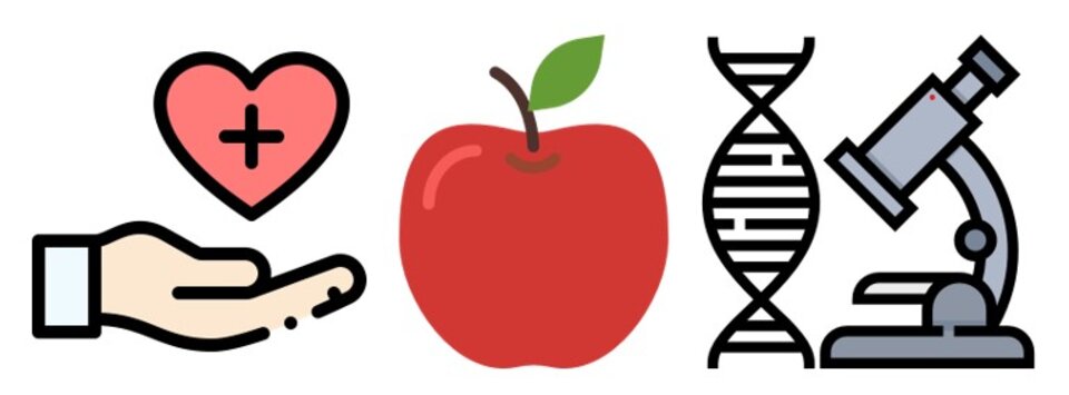 Nutrition and Health Sciences Symbols