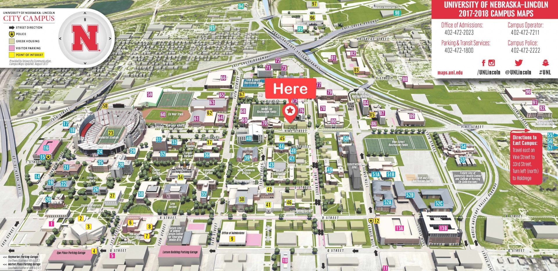 CSD CSP Workshop 1 College Of Education And Human Sciences   UNL Map CityCampus 